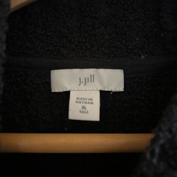 J Jill Black Mock neck Sweater XL Tall - Picture 2 of 5